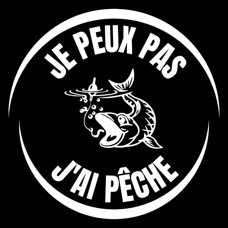 Je peux pas j'ai pêche (bouche de poisson)