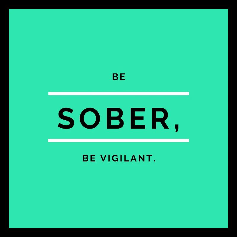 Be sober 4