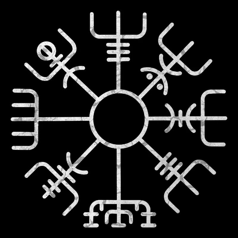 Vegvisir Viking Compass Celts Germanic Valhalla