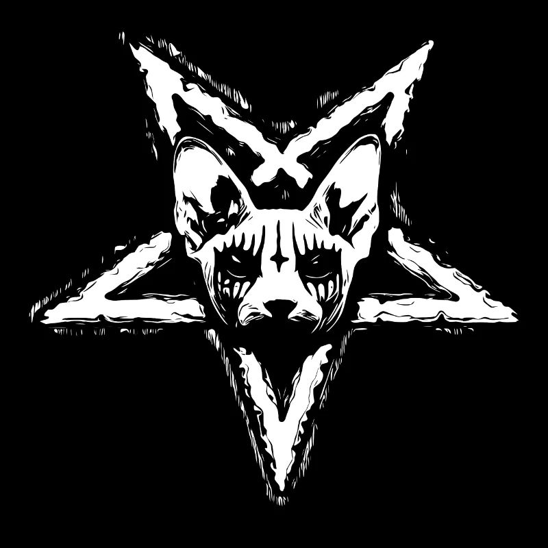 Black Metal Cat