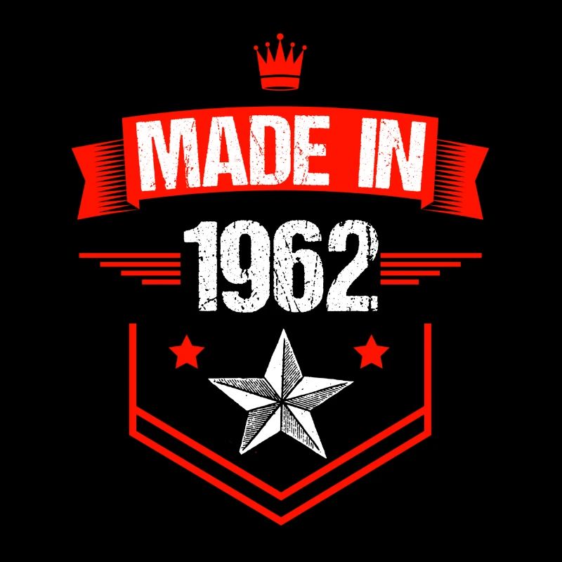 Made in 1962 white