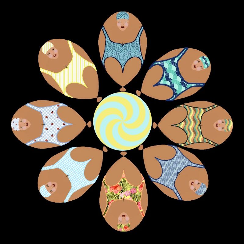 Synchrones Schwimmen