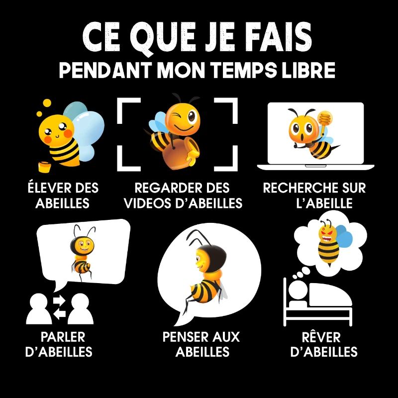 Ce Que Je Fais Pendant Mon Temps Libre abeilles