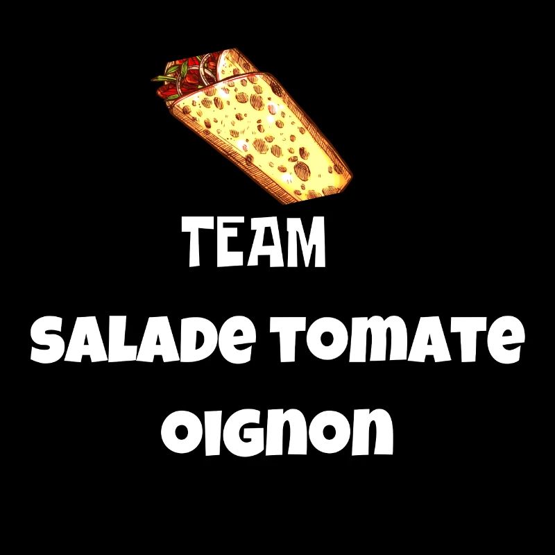 "TEAM SALADE TOMATE OIGNON- TEE SHIRT