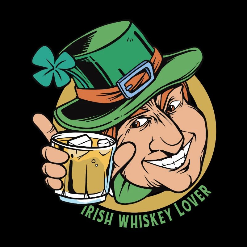 Irish Whiskey Lover Leprechaun St. Patricks Day