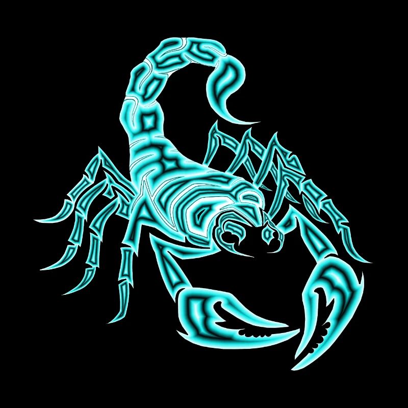Scorpio, turquoise