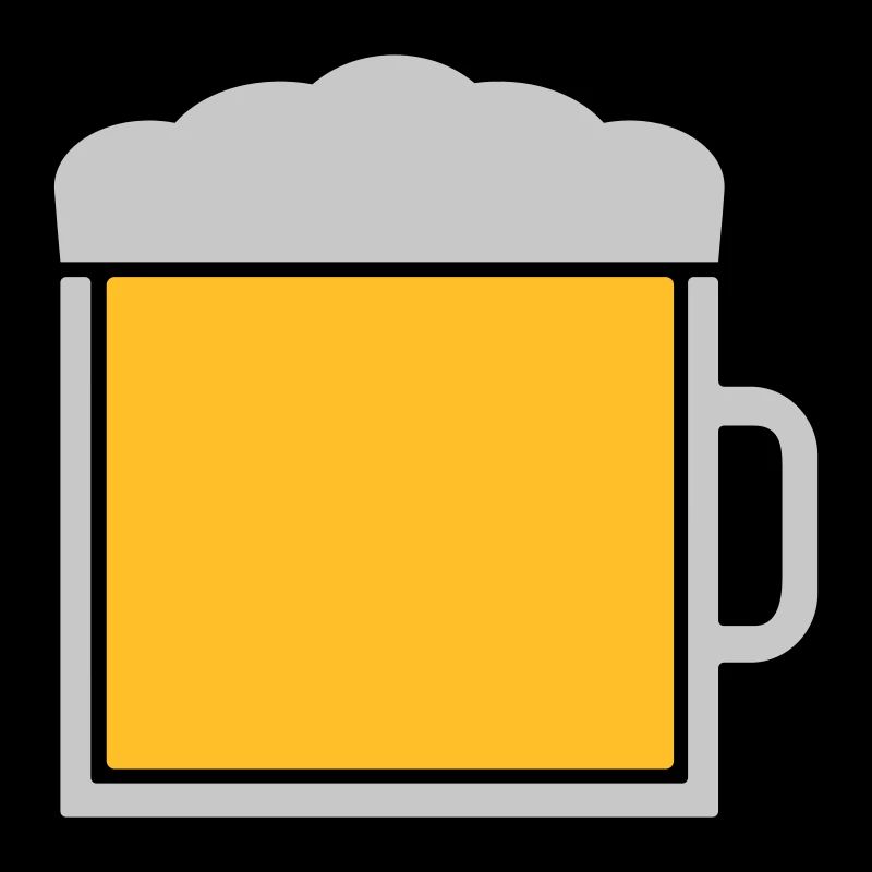 Logo d’icône Grand verre à bière