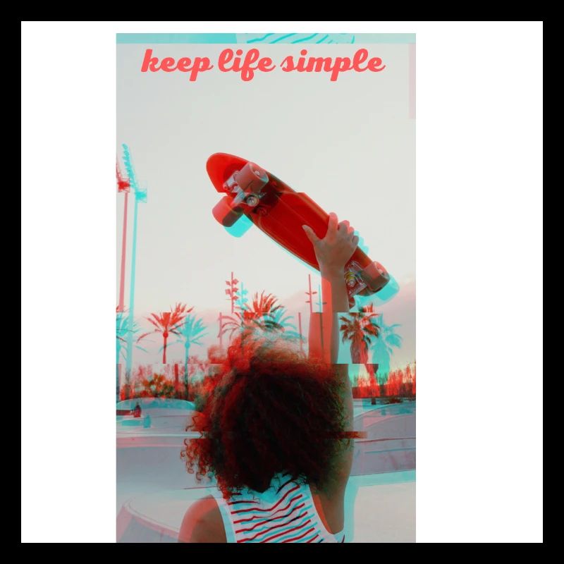 Halten Sie das Leben einfach