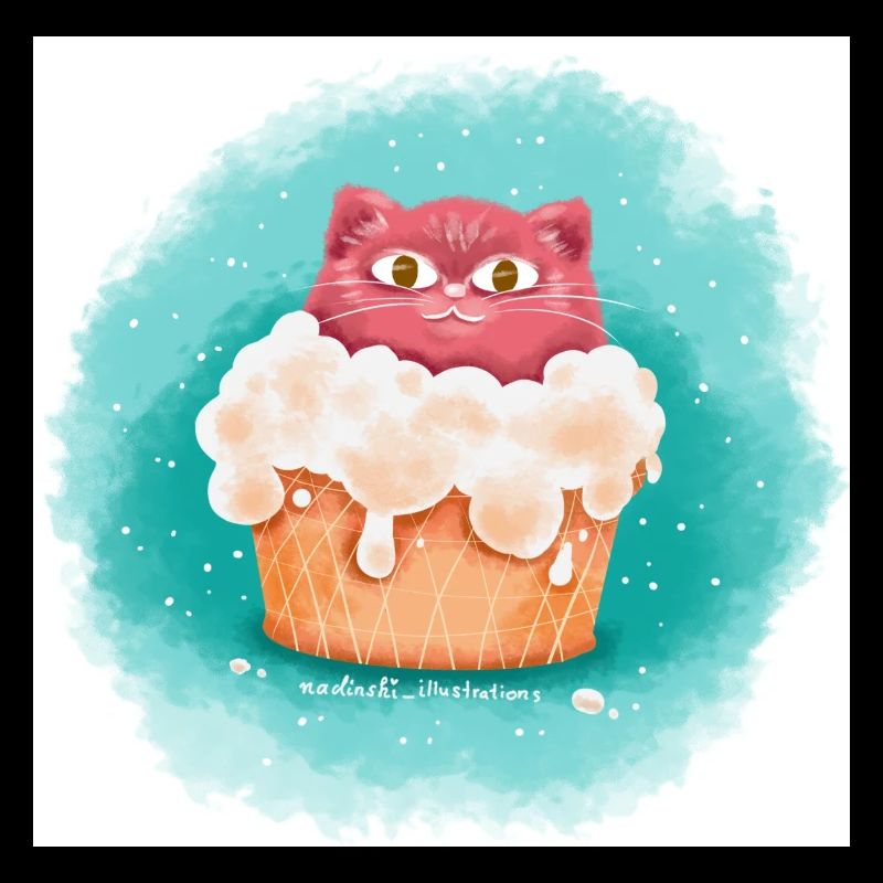 Crème glacée pour chat