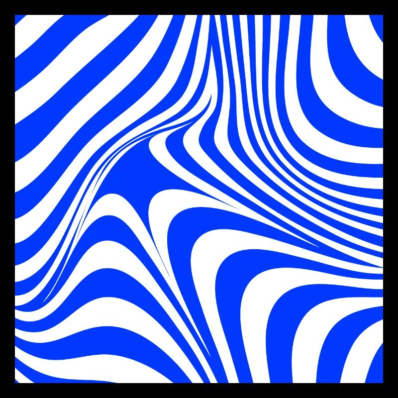Blue sea wave
