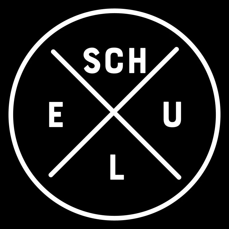 Schule in weiss