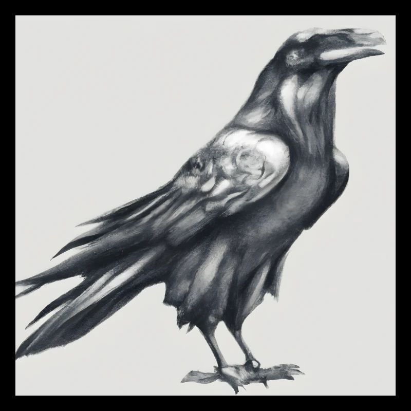 Painted Raven