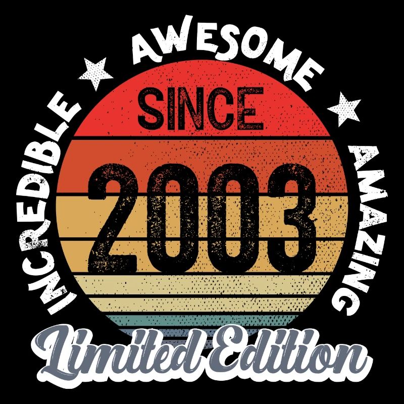 amazing since 2003 - anniversaire