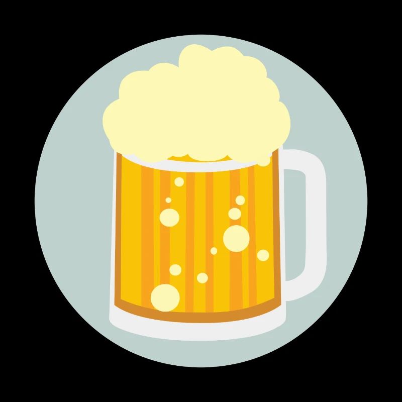 Bierkrug / Mug de bière Vector Art