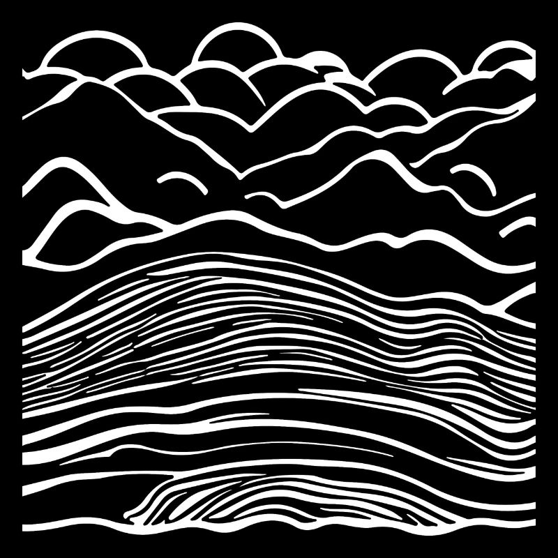 Lignes Paysage Abstrait