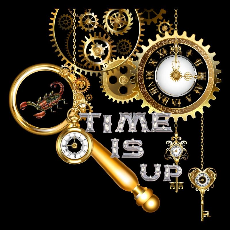 Steampunk" Time is Up"