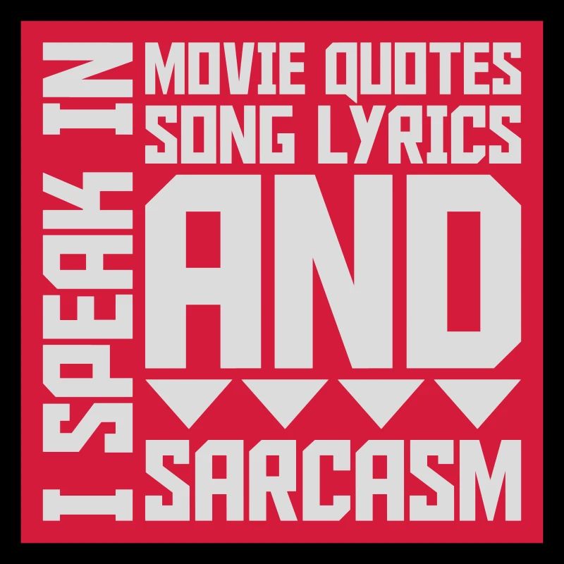 speak lyrics and sarcasm