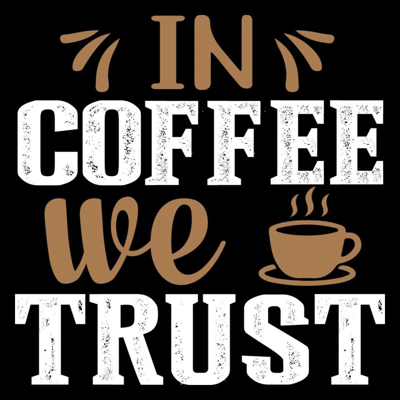 Dans le café, nous avons confiance