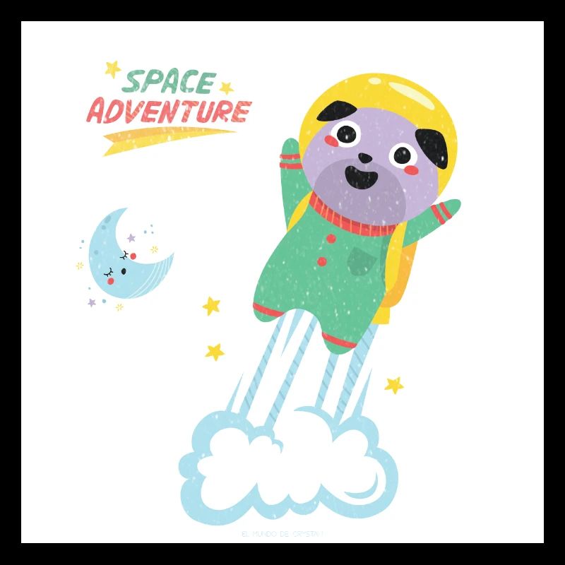 Chiot de l’espace.