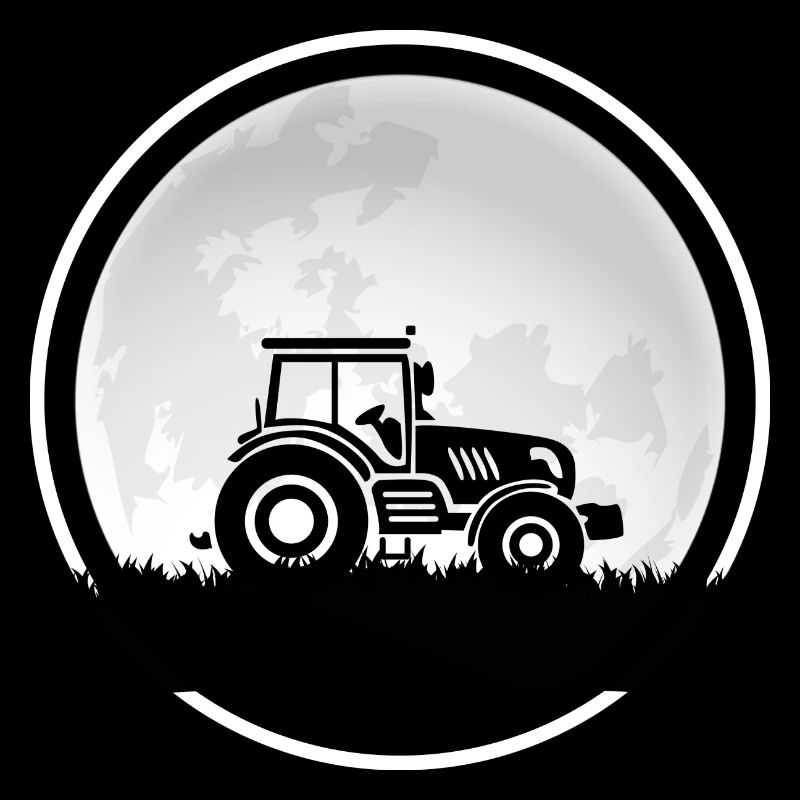 Traktor Erntezeit Traktor-Romantik Erntemaschine