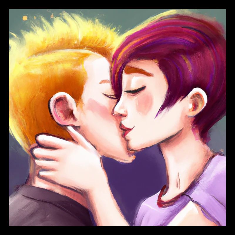 LGBT Queer Kuss 🌈🌈