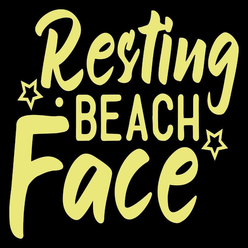 Resting Beach Face