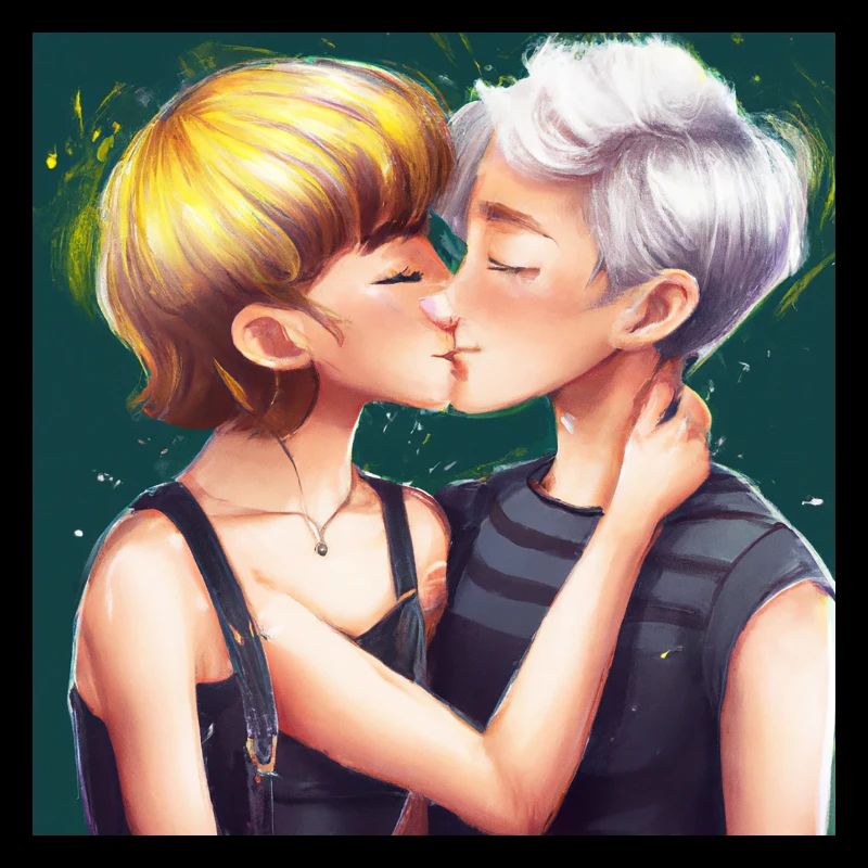 LGBT Queer Kuss 🌈🌈