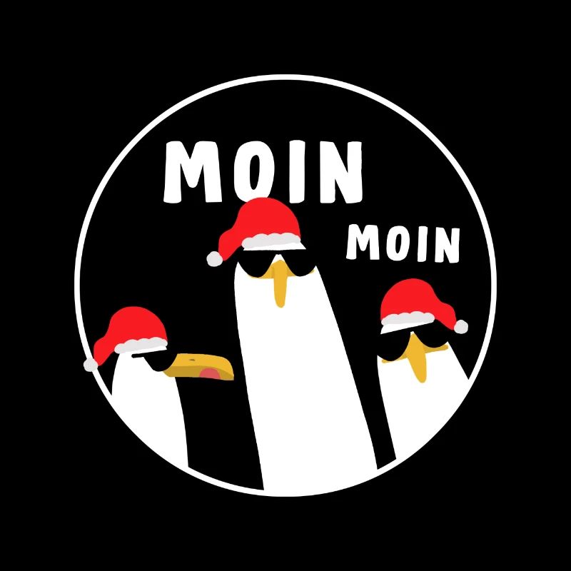 Moin Moin Möwen Weinachtedition