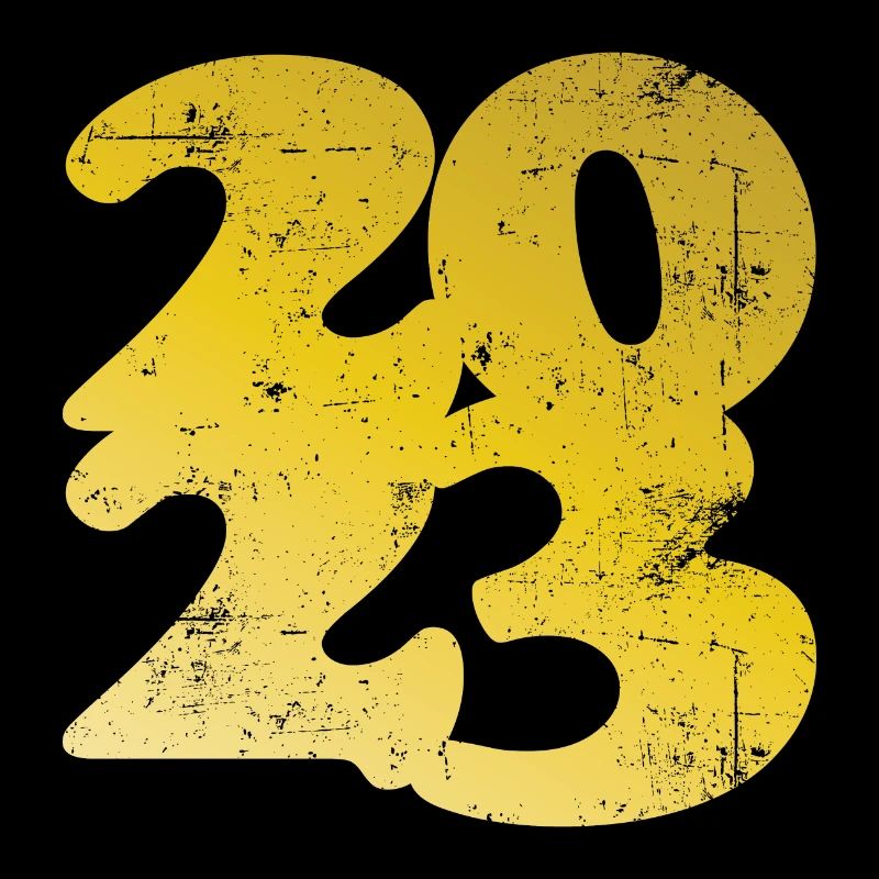 Millésime doré du Nouvel An 2023