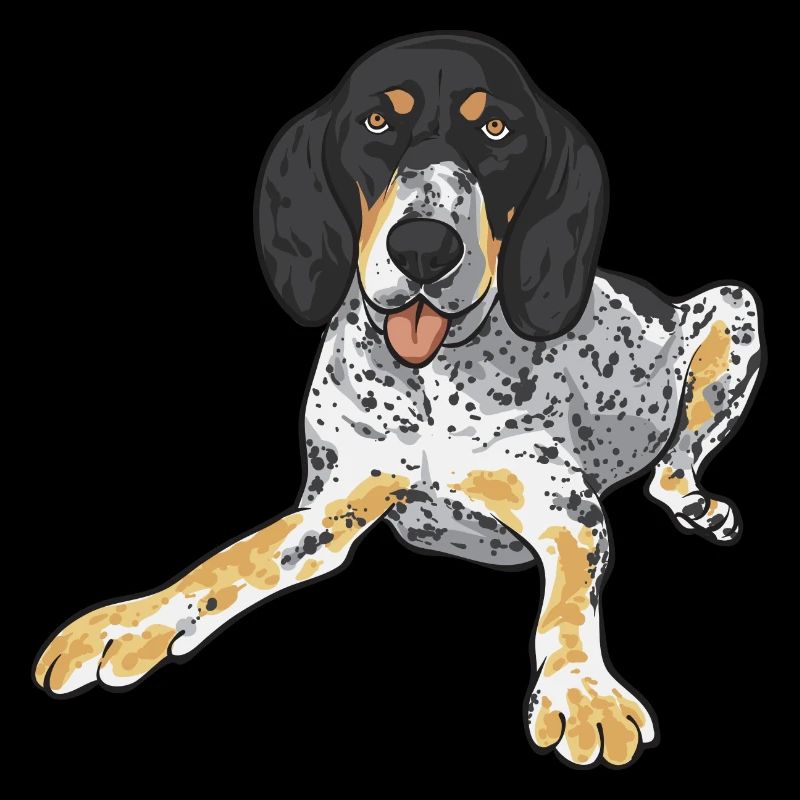 Bluetick Coonhound cadeau drôle de dicton