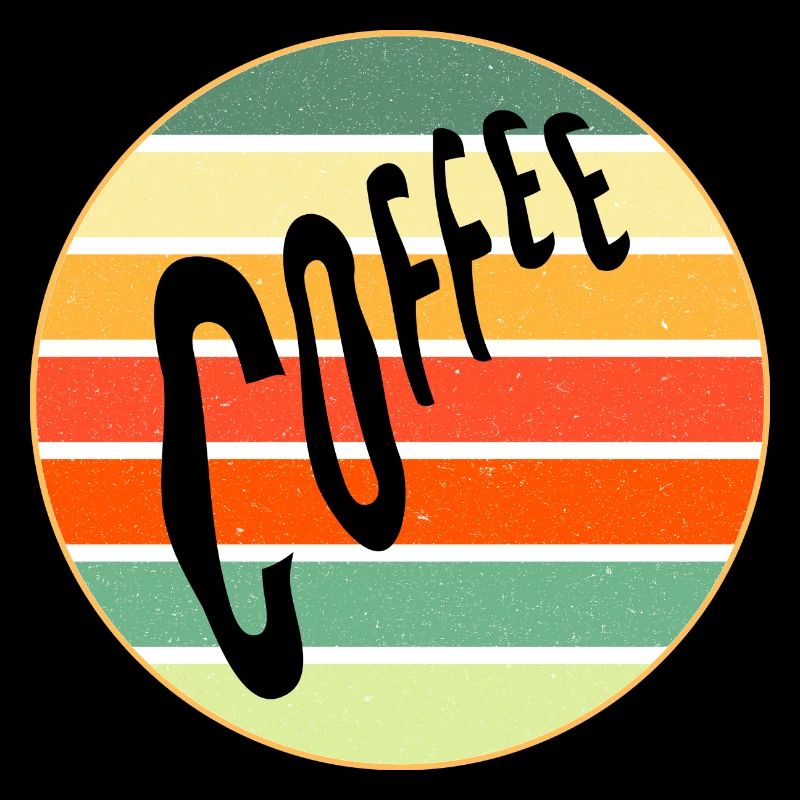 Café Rétro Coucher de soleil