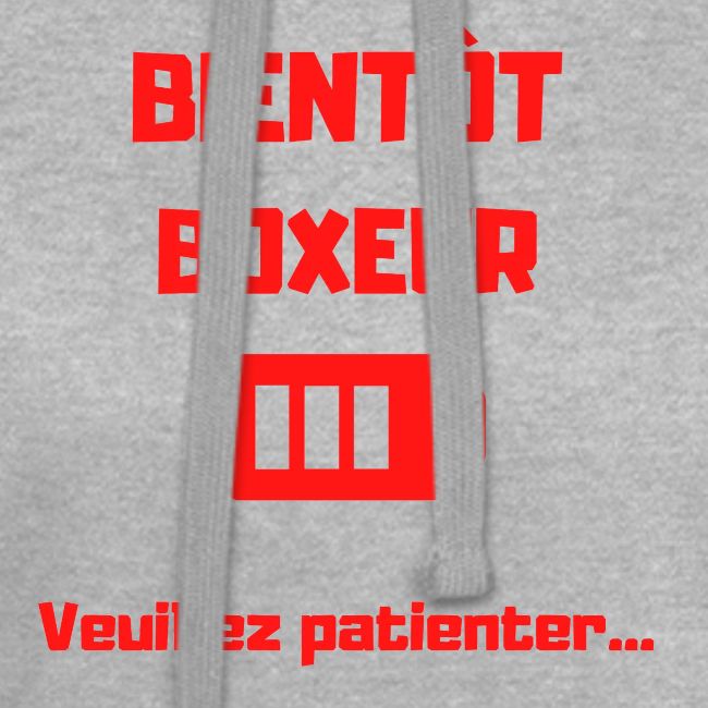 BIENTOT BOXEUR ROUGE