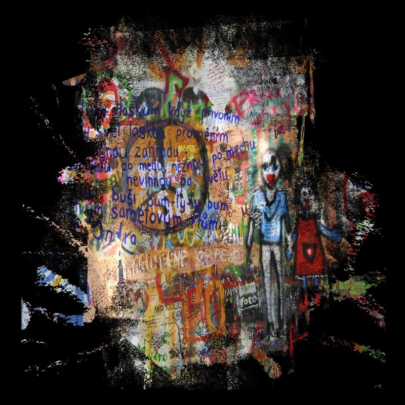 Graffiti style Splash hip hop couleurs peintre couleur