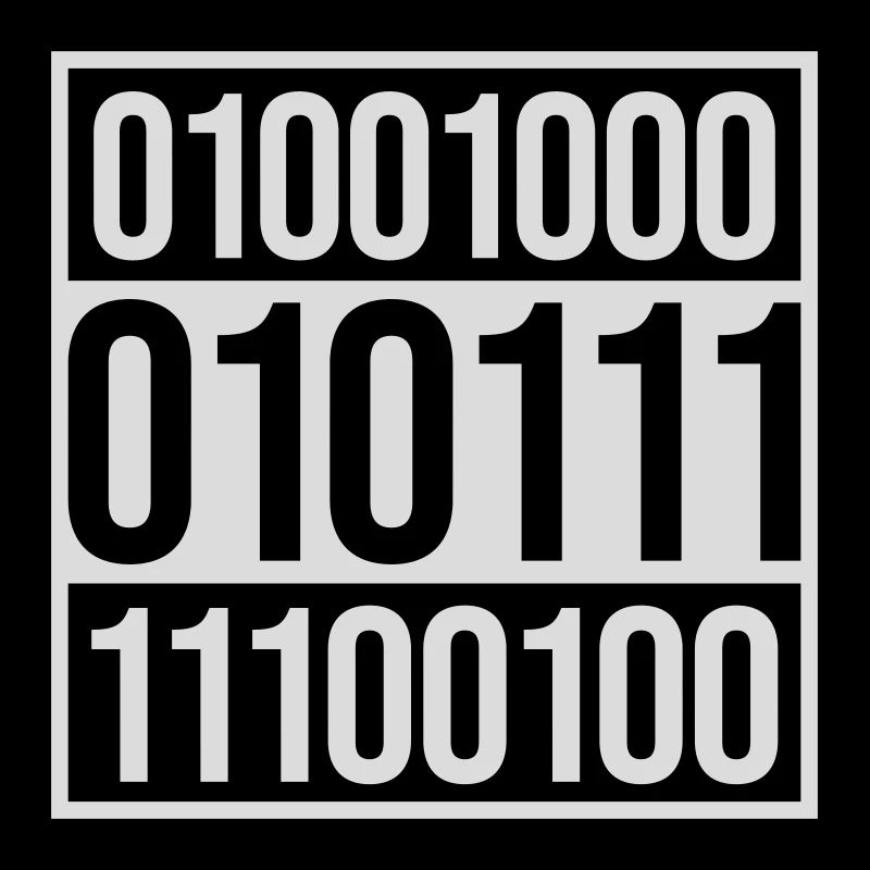 Binär Code Programm Sprache