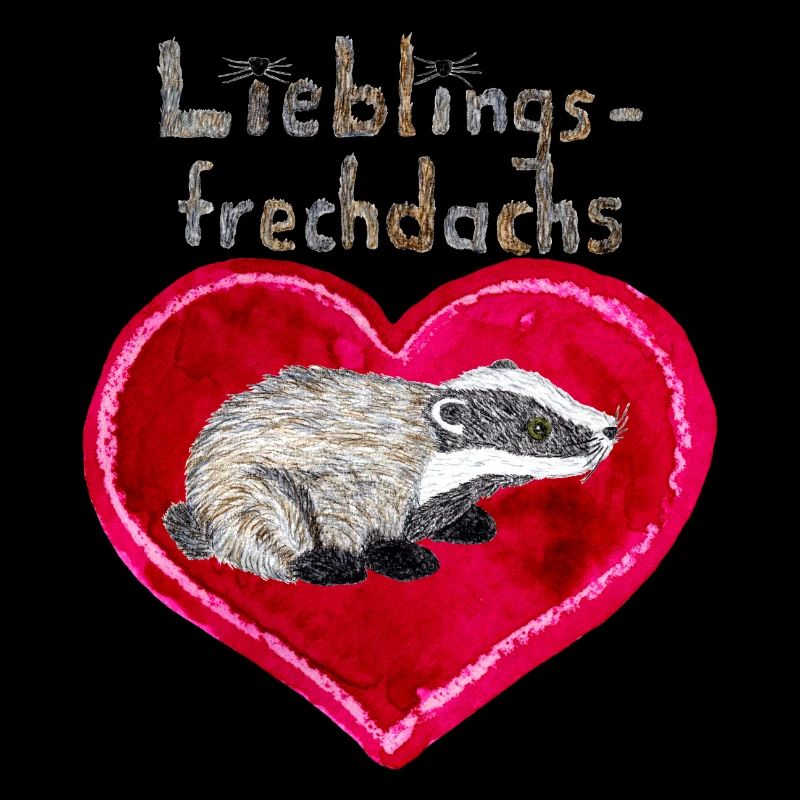 Lieblingsfrechdachs mit großem Herz