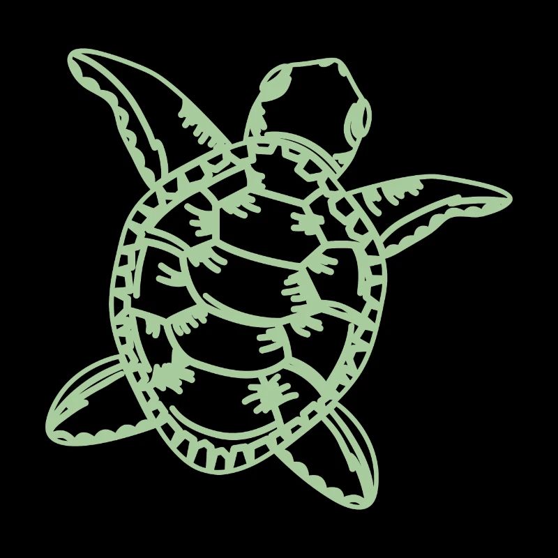 Turtle in Green