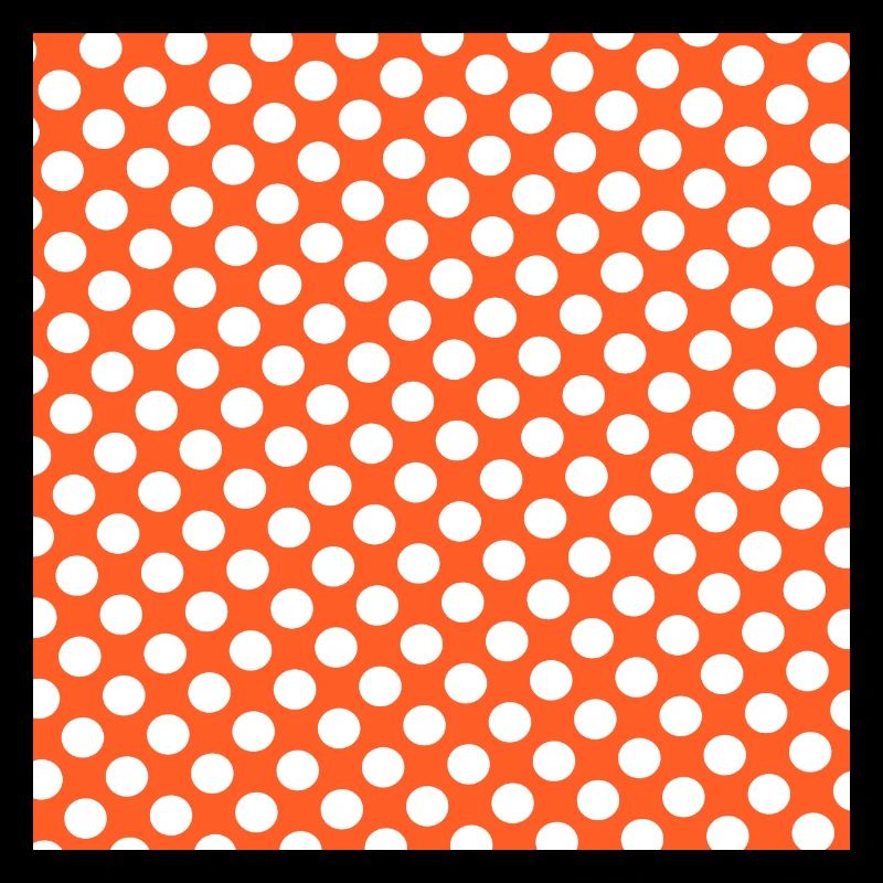 Motif de points d’arrière-plan à pois orange