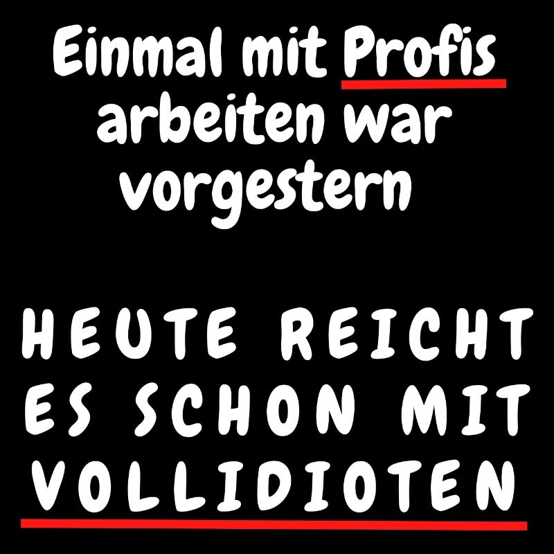 Einmal mit Profis arbeiten war vorgestern