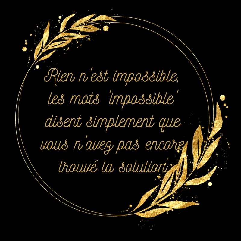 Impossible n'est pas Solution