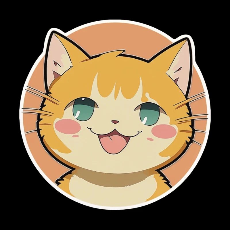 Sourires de chat circulaire