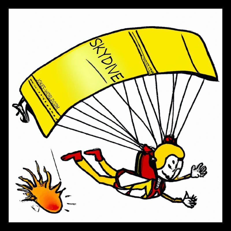 Skydive - Fallschirmspringer Comic