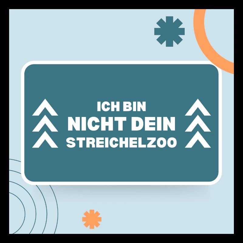Ich bin nicht Dein Streichelzoo auf Panel