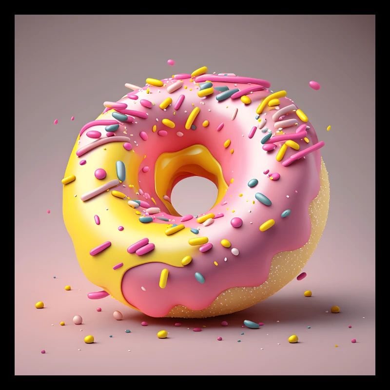 Donut With Sprinkles