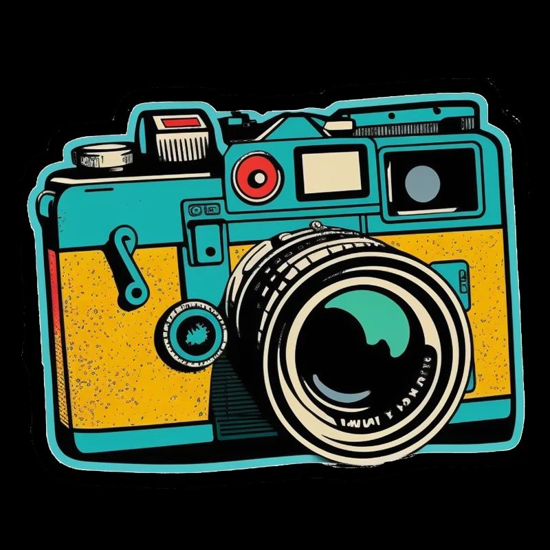 Retro Style Camera