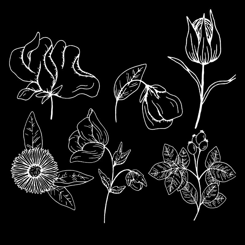 Minimalist flower group