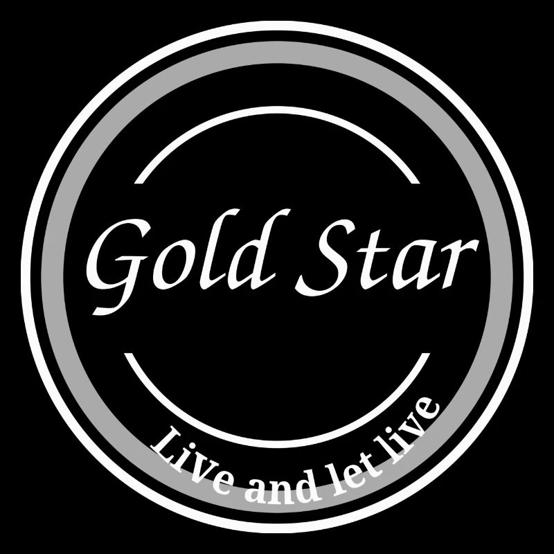 Étoile d’or, Design, Logo, Texte,