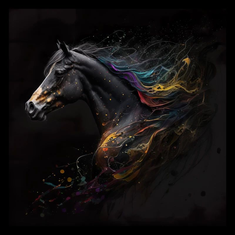 Feuriges Pferd Nr. 17