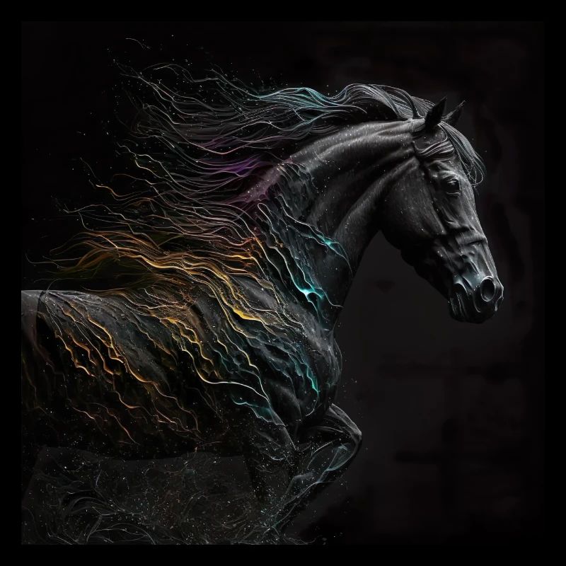 Feuriges Pferd Nr. 6