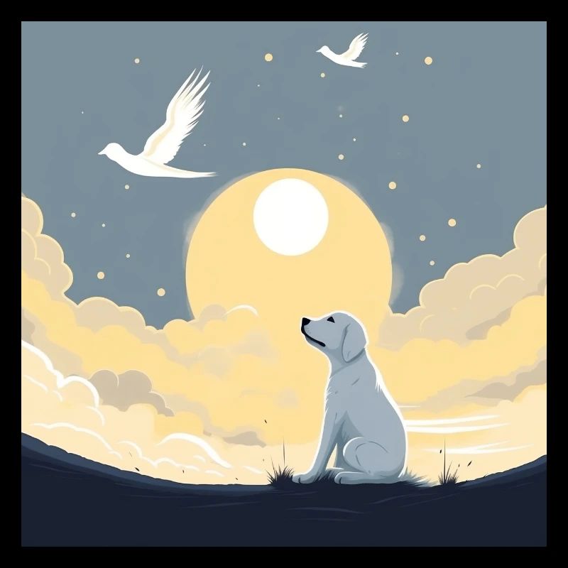 Hund im Himmel - Vierbeiner verlässt die Welt