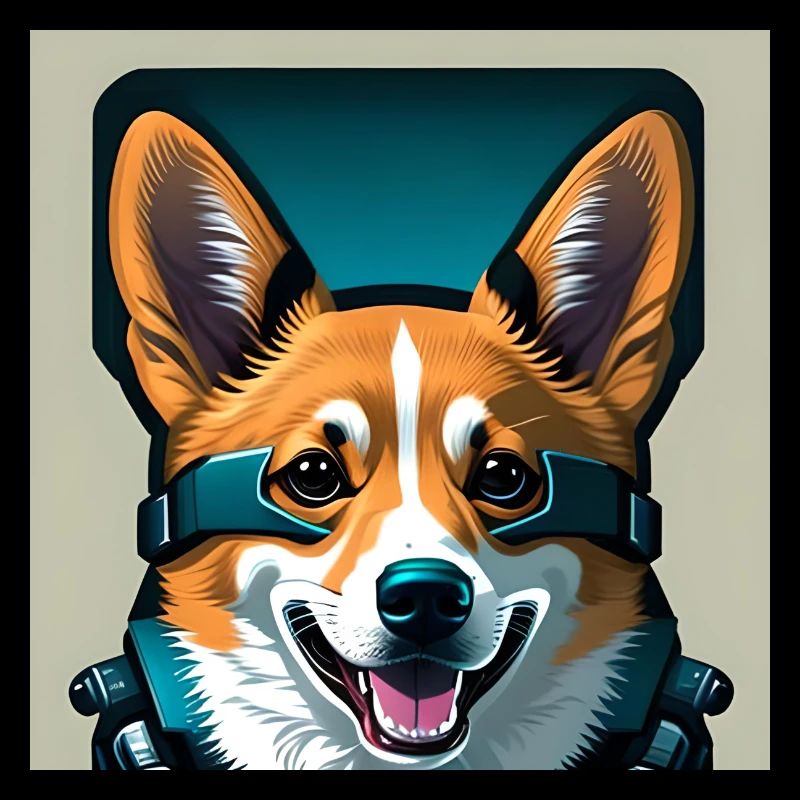 Astronaut Corgi